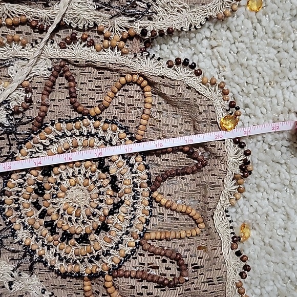 Sandy Starkman beaded boho jacket - Picture 8 of 10